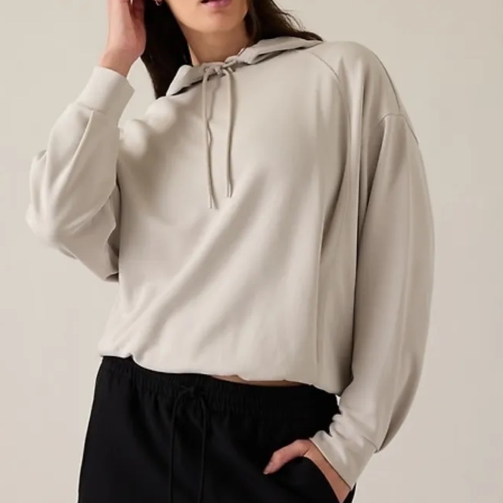 Athleta Seasoft Bubble Hem Hoodie 🌼